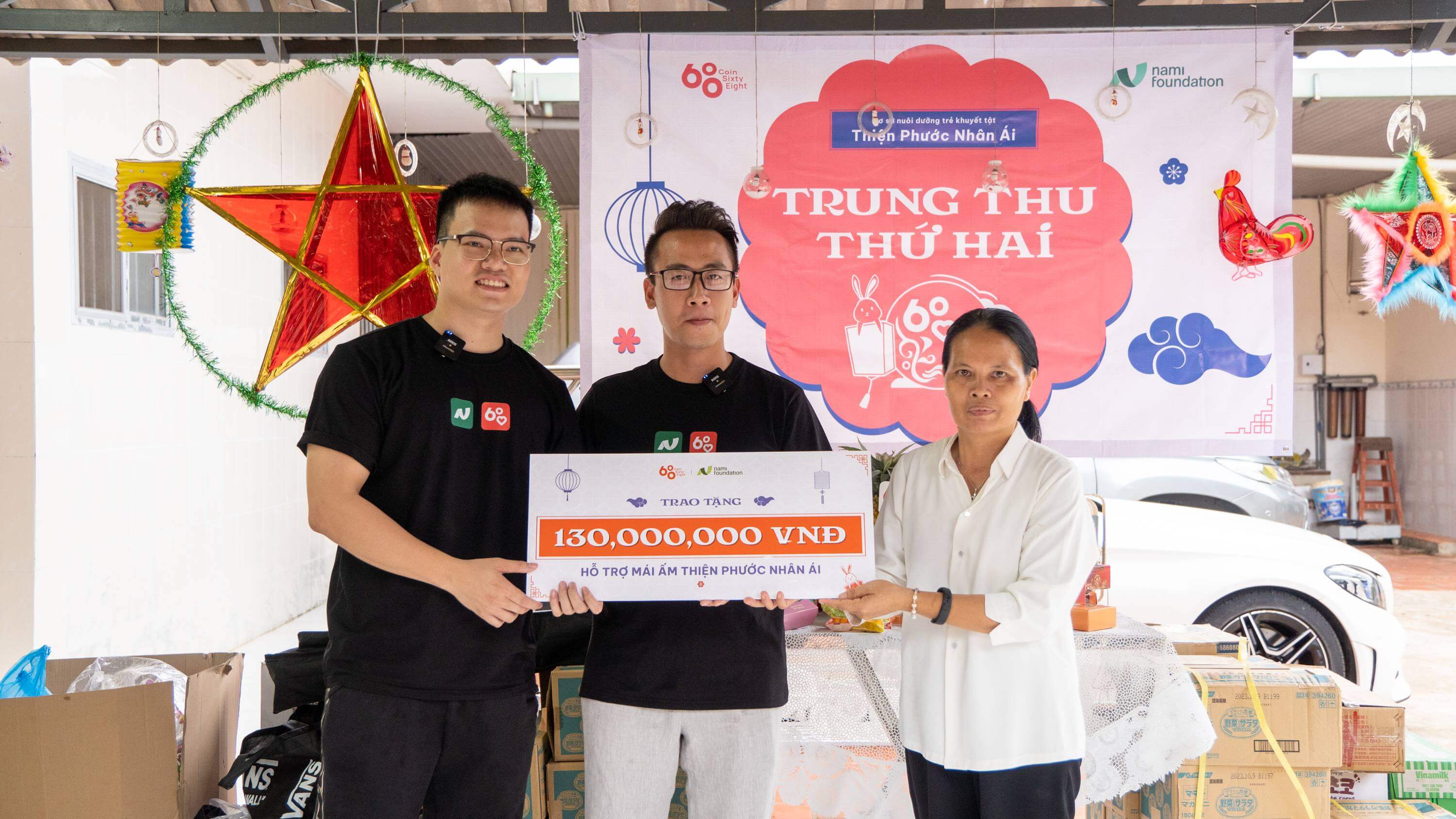 Trung Thu Thứ 2: Phá cỗ và lửa trại cùng 70 em nhỏ tại Mái ấm Thiện Phước Nhân Ái